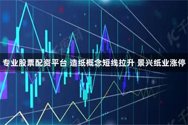 专业股票配资平台 造纸概念短线拉升 景兴纸业涨停